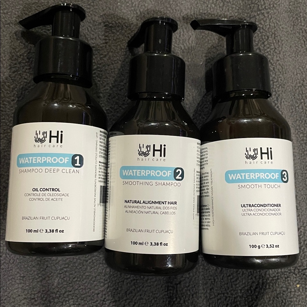 Hi Hair Care Waterproof Shampoo Set for Frizz hair